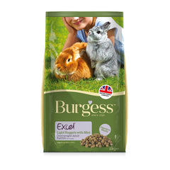 Burgess Excel Rabbit Light Nuggets - 2KG