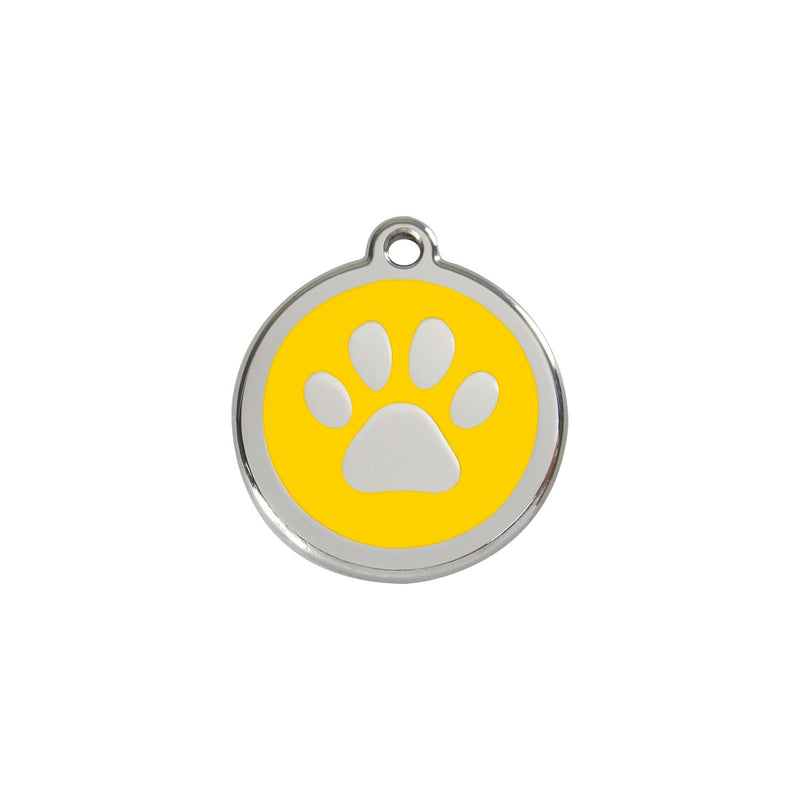 Paw Print Yellow - Small