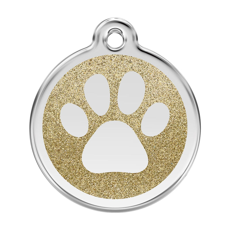 Paw Print Gold - Large