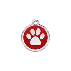 Paw Print Red - Large