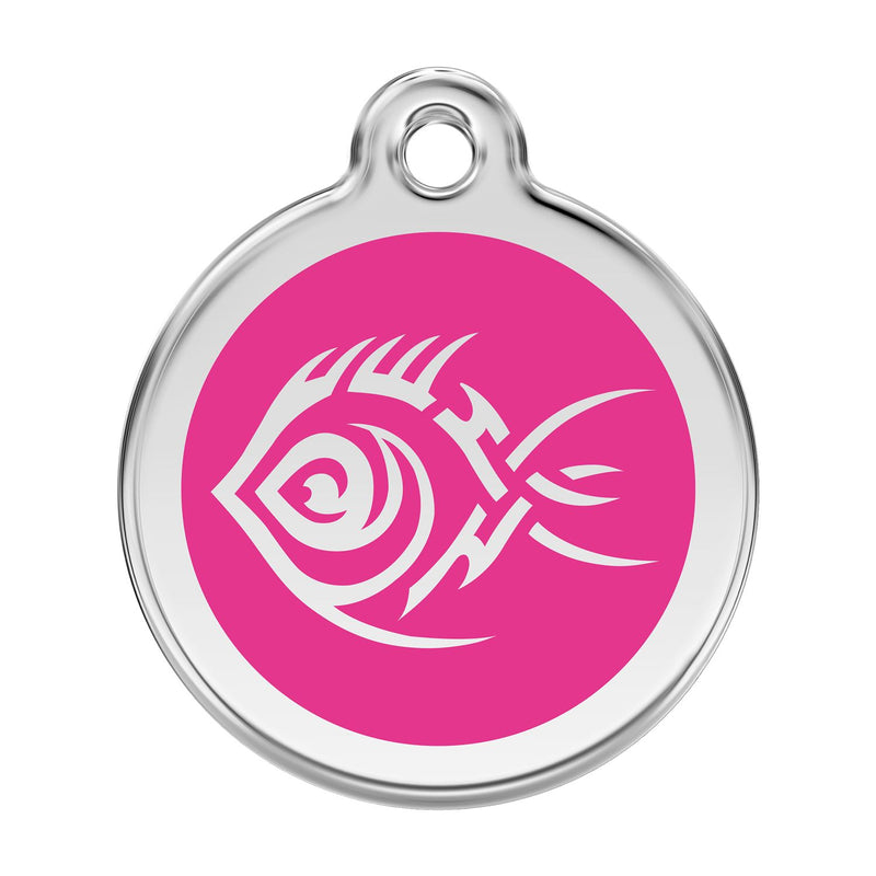 Tribal Fish Hot Pink - Large