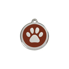 Paw Print Brown - Small