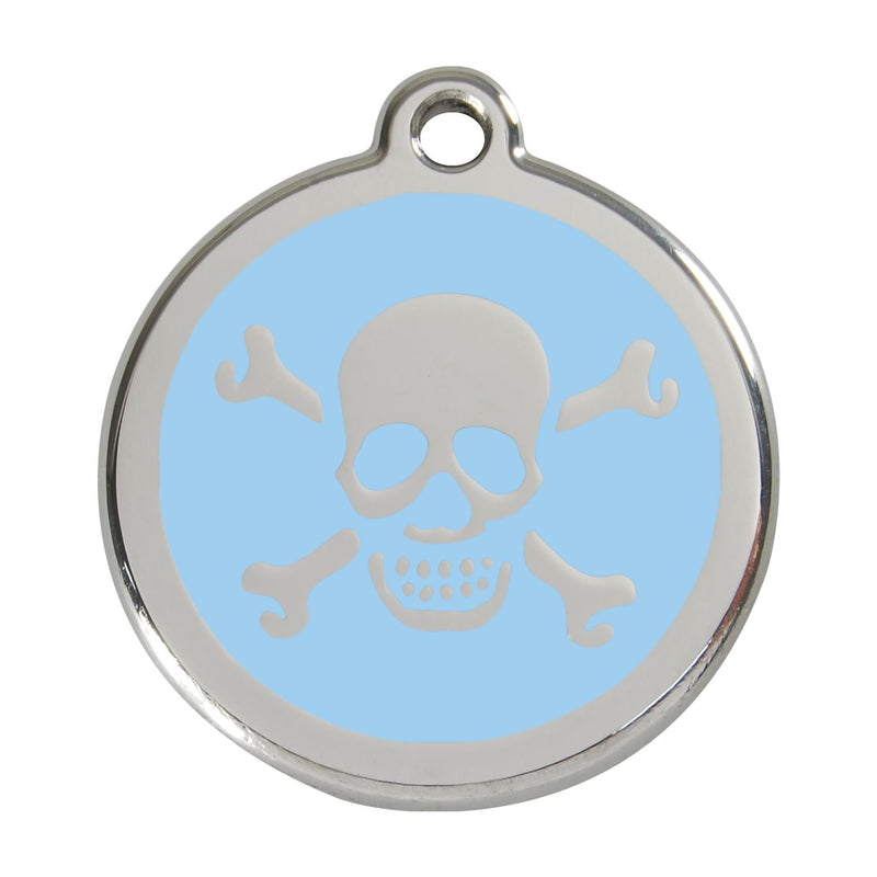 Cross Bone Light Blue - Large