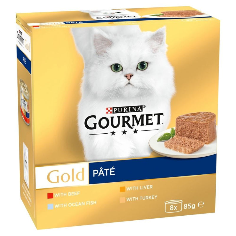 Cymysgedd Pate Aur Gourmet 6x8x85g