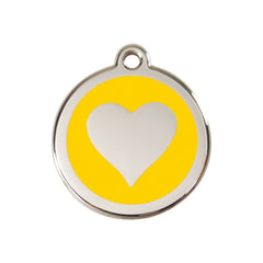 Heart Yellow - Medium