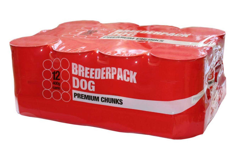 Breederpack Premium Chunks Dog 12x400g