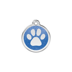 Paw Print Navy - Large