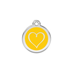 Tribal Heart Yellow - Small