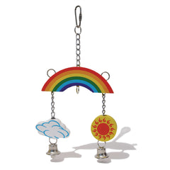 Egwyl Diflastod Woodies Rainbow Mobile x3