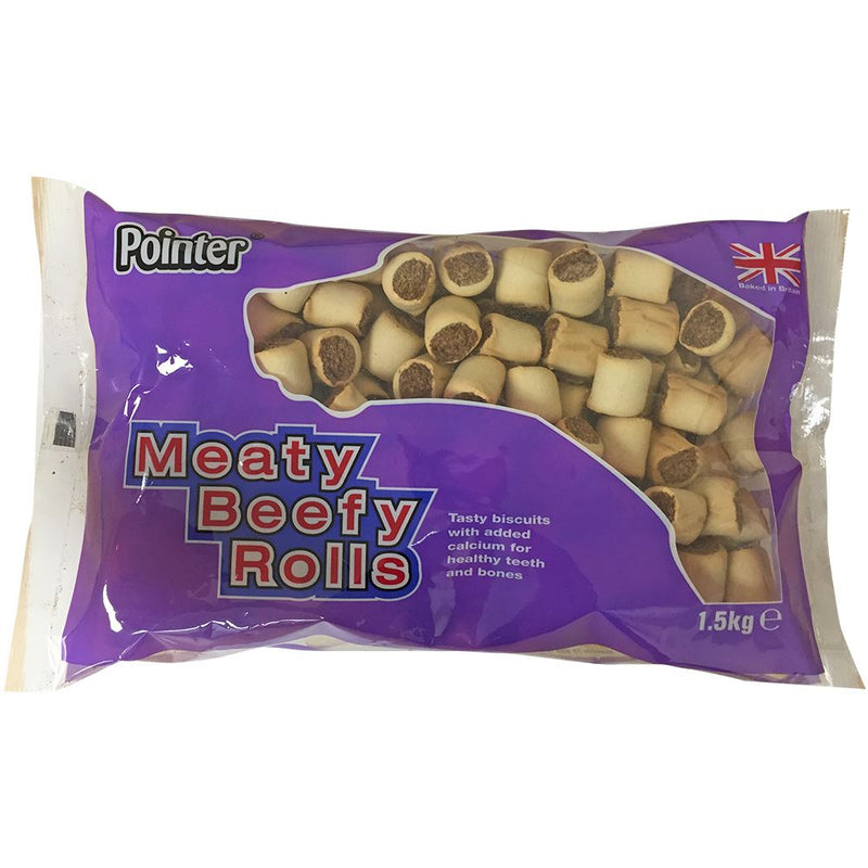 Pointer Marrowbone/Meaty B Rolls 4x1.5kg