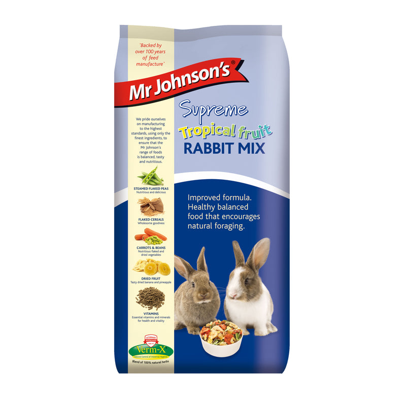 Mr Johnsons Supreme Trop Fruit Rabbit - 15KG