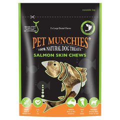 Pet Munchies Eog yn Cnoi Mawr 6x125g