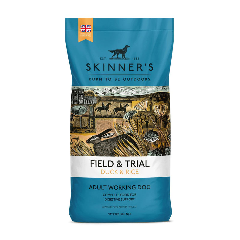 Skinners Field & Trial Duck & Rice - 15KG