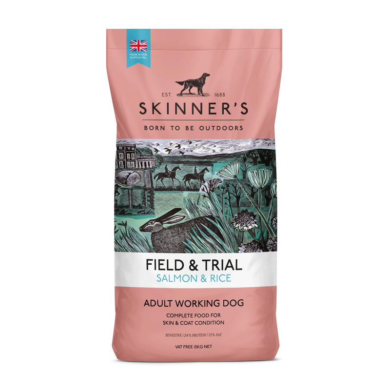 Skinners Field & Trial Salmon & Rice - 15KG