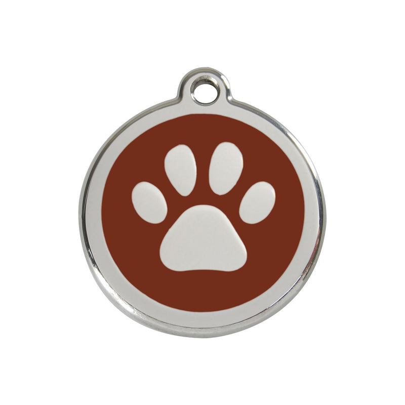 Paw Print Brown - Medium