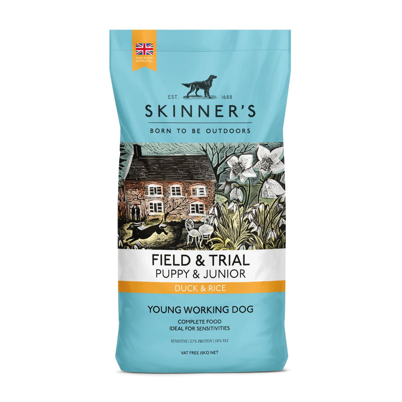 Skinners Field & Trial Puppy/Junior Duck - 15KG