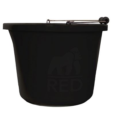 Red Gorilla Premium Bucket Black