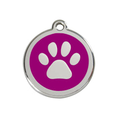 Paw Print Purple - Medium