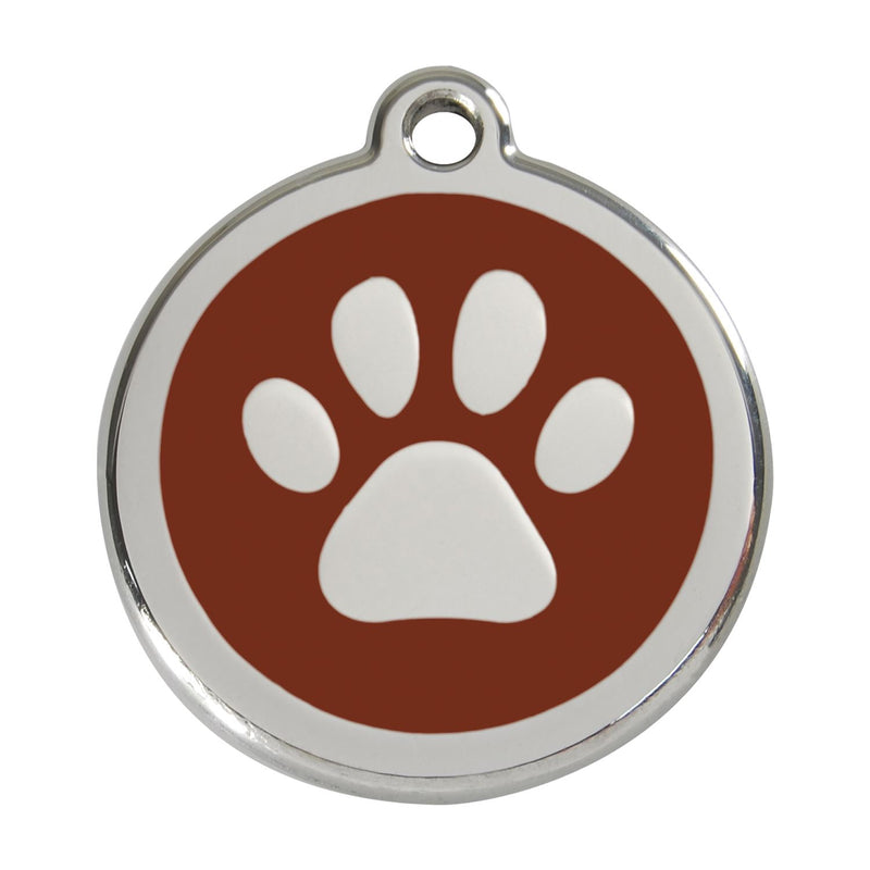 Paw Print Brown - Large