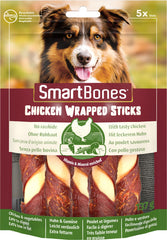 SmartBones Chick Wrap Stick Med 5pc x 10