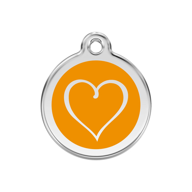 Tribal Heart Orange - Medium