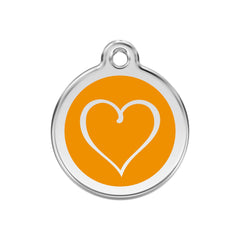 Tribal Heart Orange - Medium