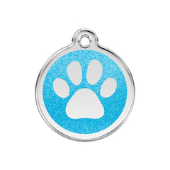 Paw Print Aqua - Mawr