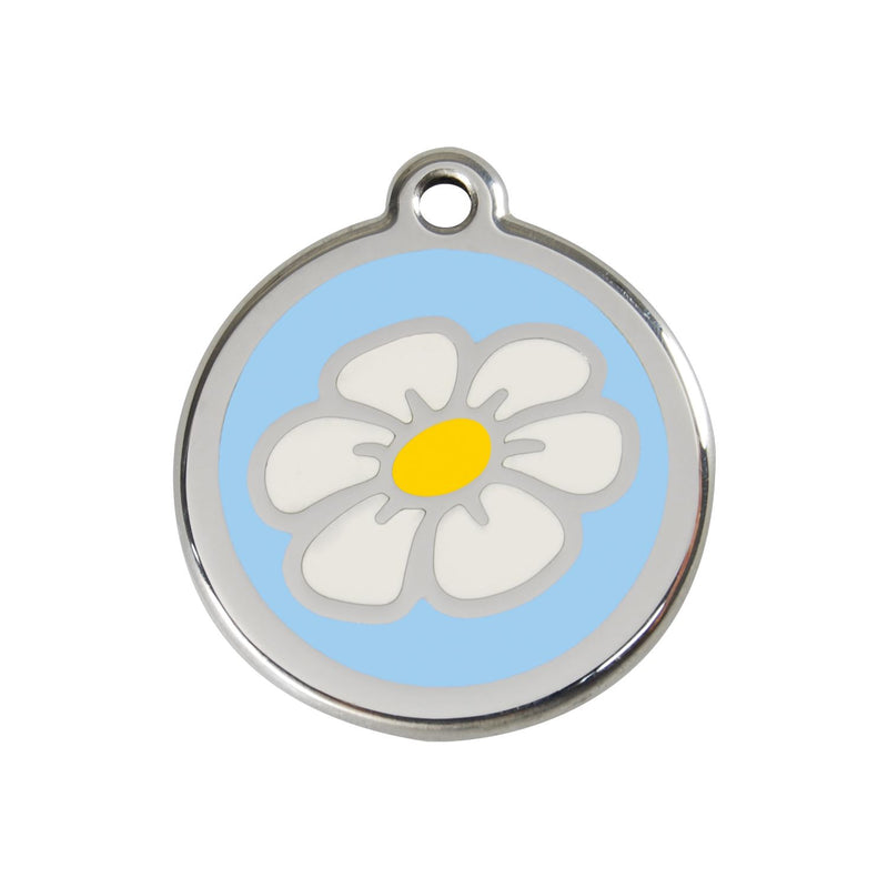 Daisy Flower Light Blue - Medium