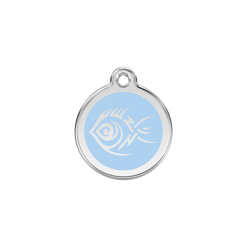 Tribal Fish Light Blue - Small