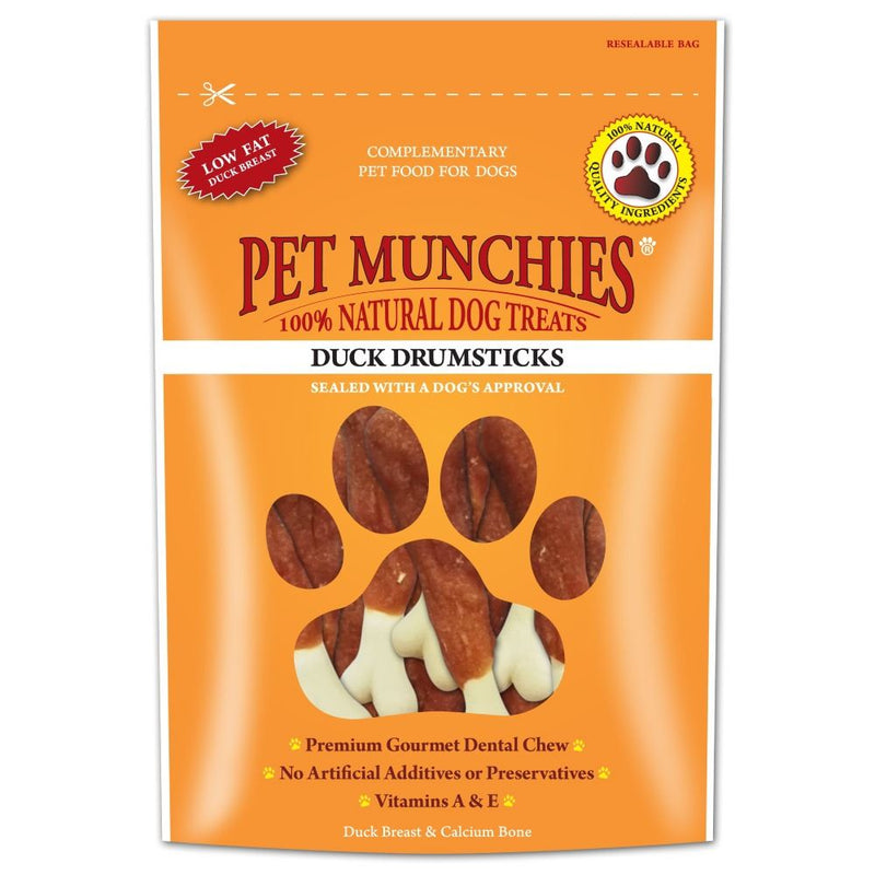 Pet Munchies Ci Trin Hwyaden D/Stk 8x100g