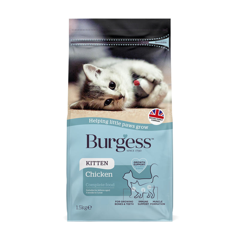 Cyw Iâr Burgess Kitten - 1.5KG