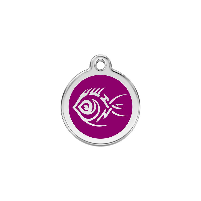 Tribal Fish Purple - Small