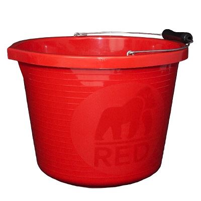 Red Gorilla Premium Bucket Red