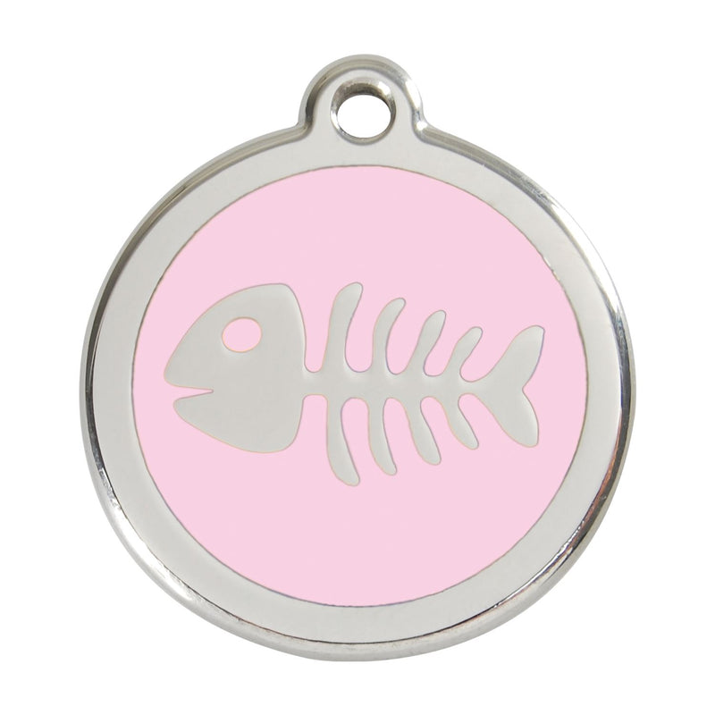 Fish Skeleton Pink - Large