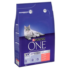 Purina One Adult Cat Salmon and Wholegrains - 3KG