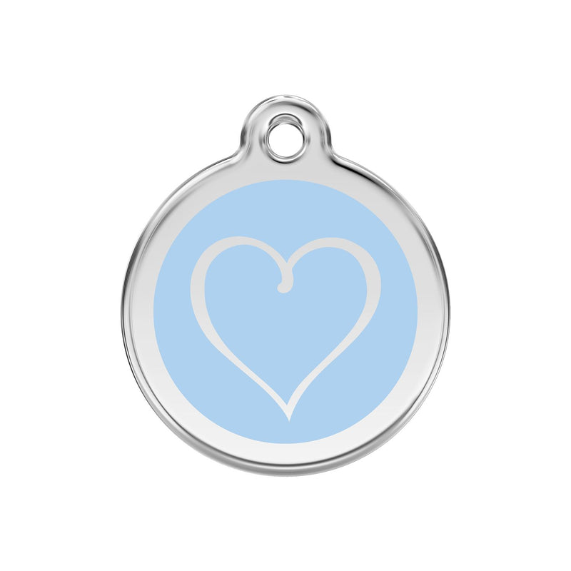 Tribal Heart Light Blue - Medium