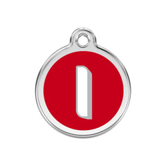 Alphabet Tag Letter I Red - Large