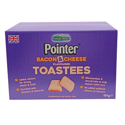 Pointer Toastees Bacon & Cheese
