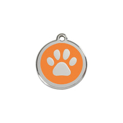 Paw Print Orange - Small