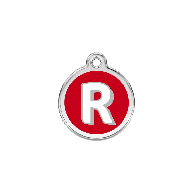 Alphabet Tag Letter R Red - Large