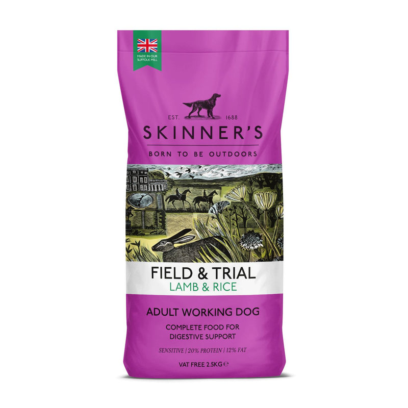 Skinners Field & Trial Lamb & Rice - 2.5KG