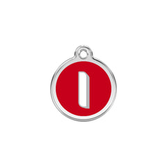 Alphabet Tag Letter H Red - Large