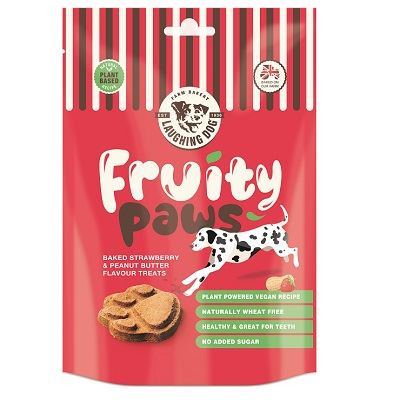 Laughing Dog Wht Free Fruity Paws 5x125g