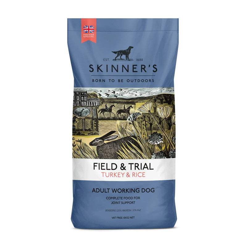 Skinners Field & Trial Turkey & Rice - 15KG