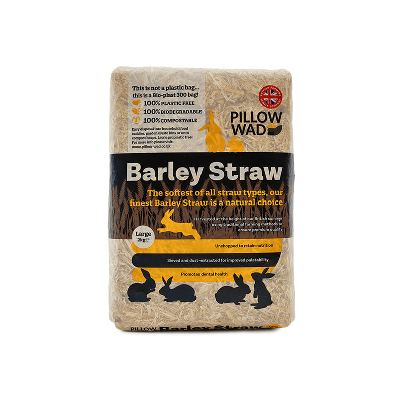 Pillow Wad Barley Straw - Large (2KG)