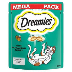 Pecyn Mega Twrci Dreamies 6x200g