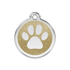 Paw Print Gold - Large