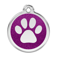 Paw Print Purple - Large