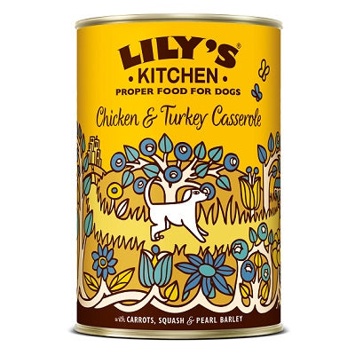 Lilys Kitchen Chck&Trk Casserole 6x400g