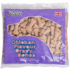 Pointer Chick Flavour Gravy Bones 6x400g